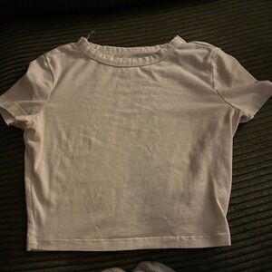 Wild Fable White Crop Top